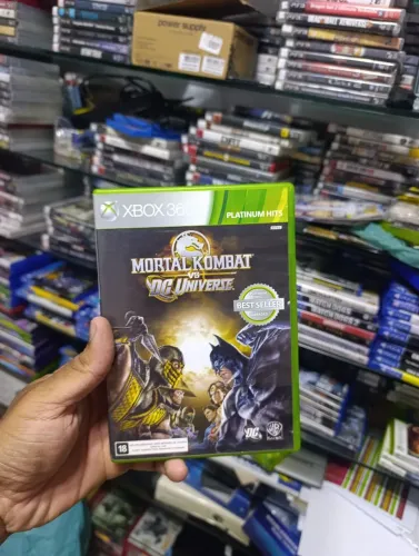Jogo Mortal Kombat vs DC Xbox 360 - Ac cartão e Olx pay (temos outros jogos)