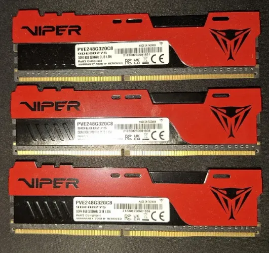 Memória Ram 8GB Patriot Viper DDR4 3200MHz