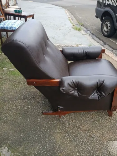 Poltrona vintache de balanço 