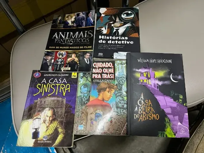 livros suspense mundo mágico histórias detetives casa sinistra abismo animais