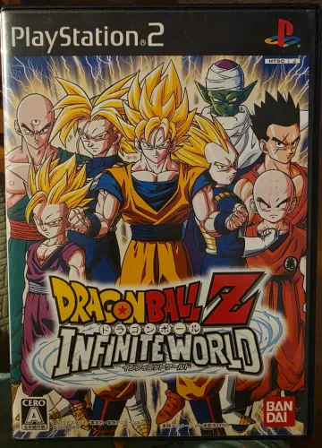 Dragon Ball Z Infinite World PS2 (JAP) - jogo original completo