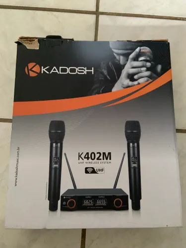 Microfone sem fio Kadosh K402M