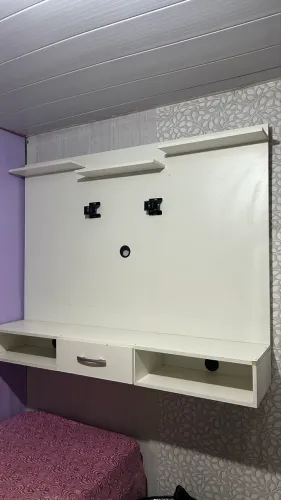 suporte para tv com gaveta