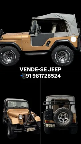 Vendiam um jeep wiilis 57 todo equipado para trilha valor 62500.00 aceita oferta comtato 9