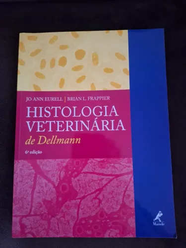 Livro Histologia Veterinária de Dellmann 6ª Edição - Sem Uso