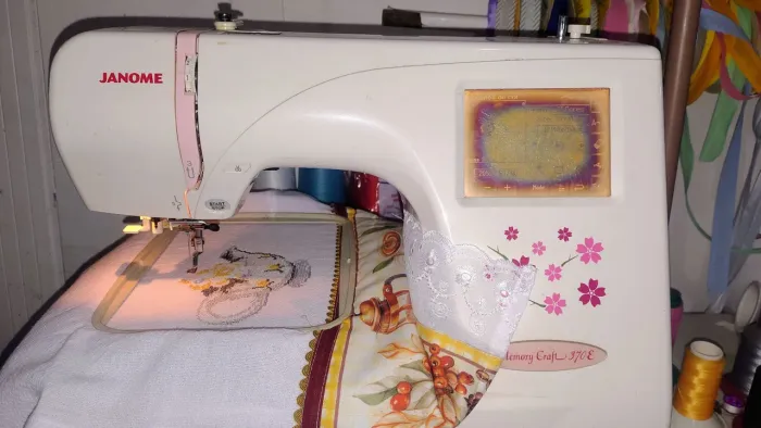 Máquina de bordado janome