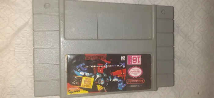 Jogo de super nintendo