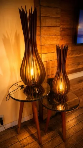 Luminárias abajur entrego em Poa