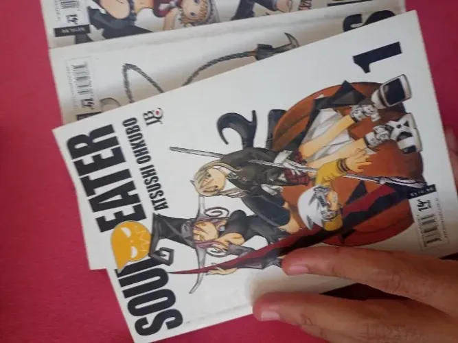 Mangá Soul Eater Completo volume 01 ao 25