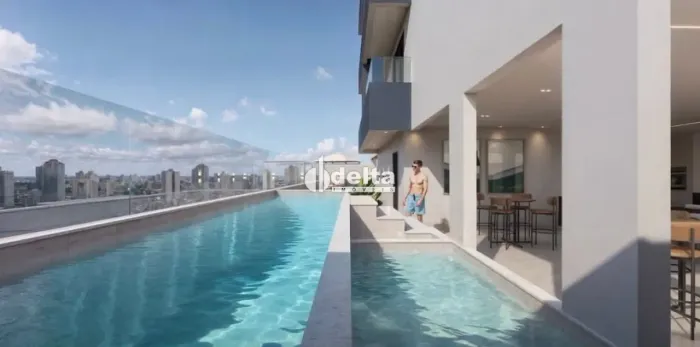 Apartamento com 1 quarto disponível para venda no bairro Umuarama em Uberlândia-MG