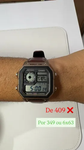 Relógio na promoção 