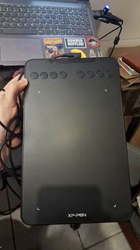 Mesa Digitalizadora Seminova XP Pen Deco Mini 7 para desenhos e edição