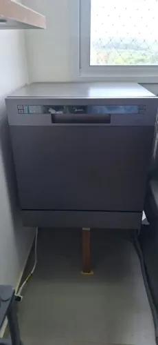 Máquina lava-louça Midea 8 serviços inox
