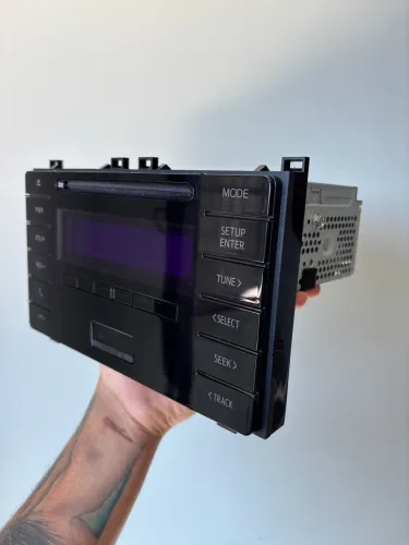 Rádio Central Multimídia Original Toyota Corolla 2018 2019 2020