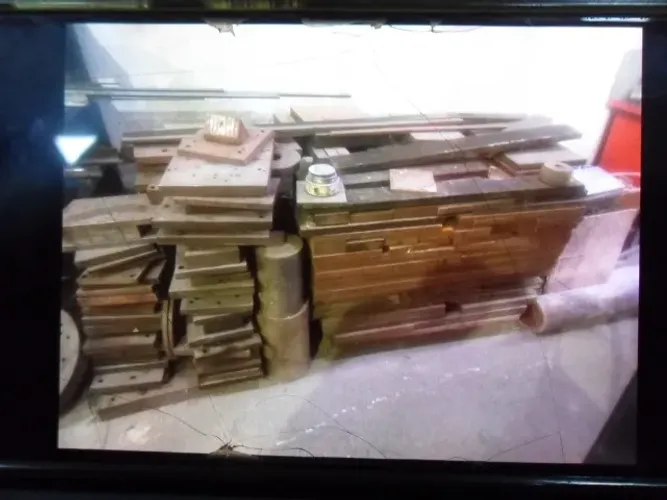 Retalhas de chapa lote por Kg
