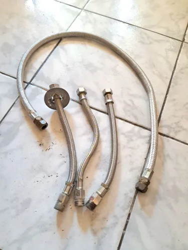 Mangueiras de alta pressão, malha aço inox para gás 