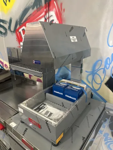 Conservador de tristura com 2 Cubas inox 