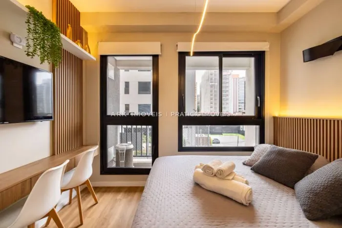 Studio para locação, 22m², 01 Dormitório e 01 Banheiro, Condomínio ST Studios