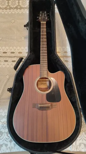 VIOLÃO 6 CORDAS (AÇO) TAKAMINE GD 11M CE + HARD CASE