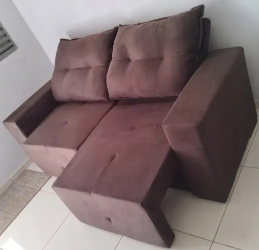 Sofá-cama 2 lugares (super confortável)