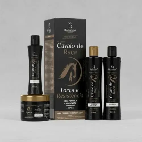 Kit capilar profissional Cavalo de raça