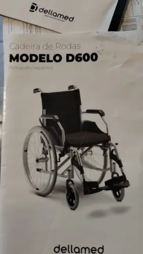 Cadeira de rodas Dellamed D600