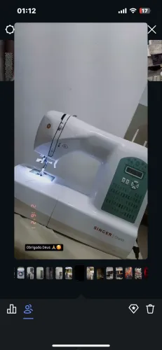 Máquina de costura