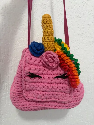 Bolsa Infantil Unicórnio