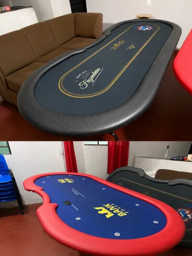 Mesas de poker com maleta