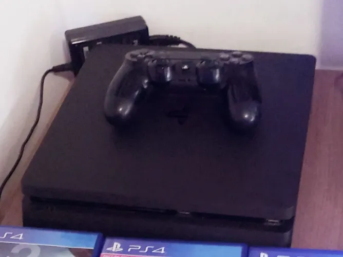 Ps4 Slim SSD 480gb + Controle