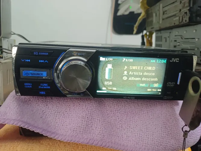 Jvc KD AV300 ( DVD -NÃO TEM Bluetooth)