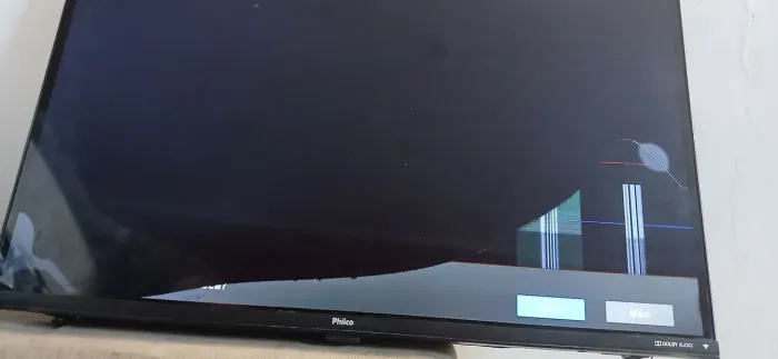 TV philco COM A TELA QUEIMADA