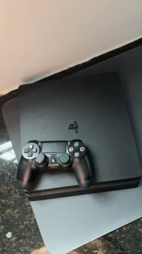 PS4 Slim 1TB Revisado + Controle original - Tudo funcionando