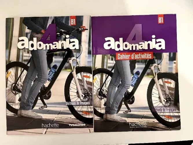 Adomania 4 Livre de L ?Eleve + Adomania 4 cahier d ?activites + CD-ROM