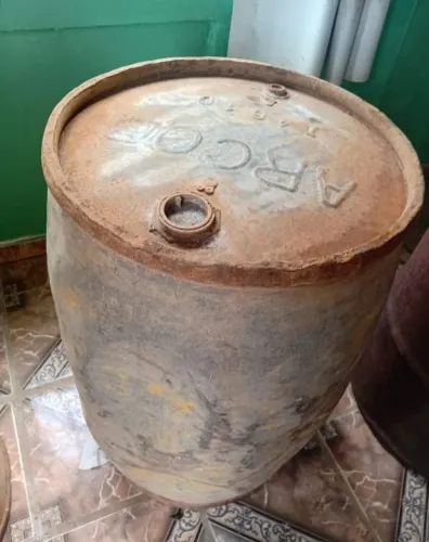 Tambor de 200 litros para coleção 