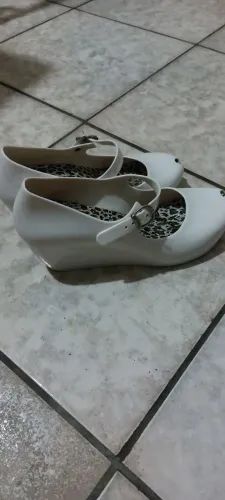 Sapato Branco Tamanho 37