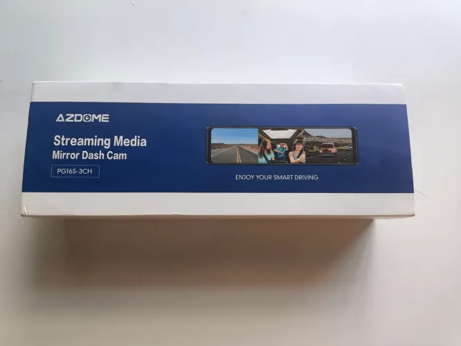 Espelho retrovisor com câmera a gravação Azdome (leia descrição)