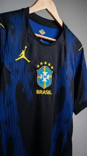 Camisa Azul Brasil Copa 2026