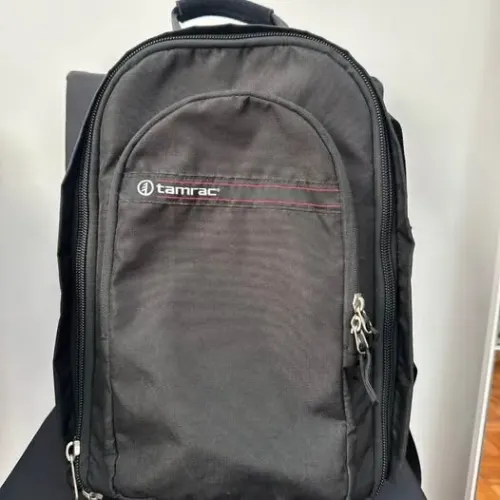 mochila tamrac para fotografia preta