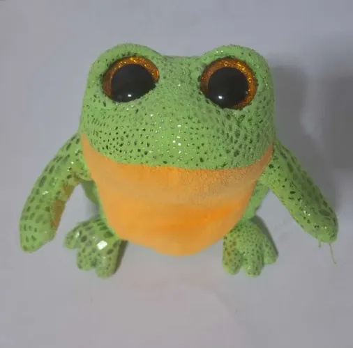Pelúcia Sapo Original Ty Beanie Boos Speckles