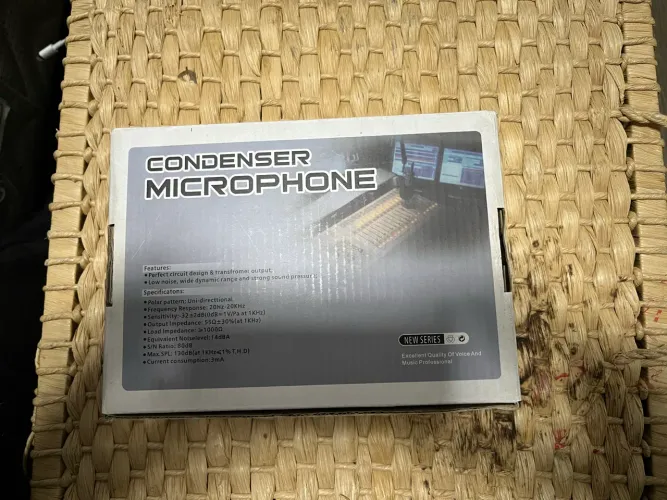 Oportunidade!!! microfone condenser new séries 
