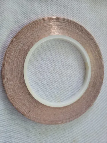 Fita de cobre adesiva condutiva blindagem - 0,5mm X 50m
