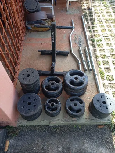 Kit musculação