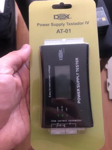 Testador de fontes Atx