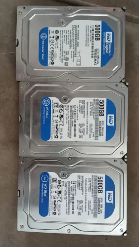 HD WD Blue perfeito para venda 500Gb