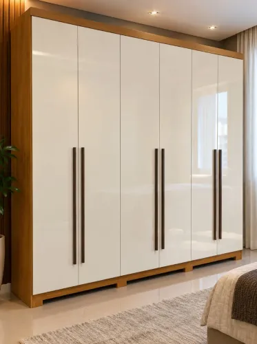 Guarda roupa casal 6 Portas New Jade 2,49 de Largura - Nvoo e embalado!!