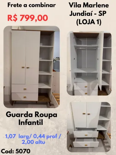 Guarda Roupa Infantil 