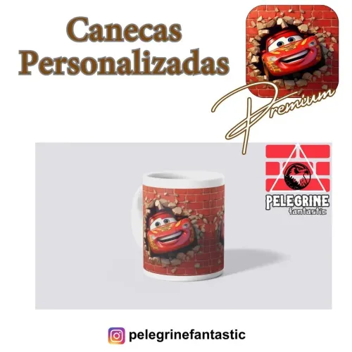 Caneca de porcelana personalizada