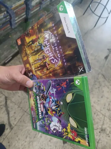 2 super jogos x box series x lacrado outro so abriu fazer live é novo