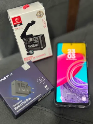 Sansung Galaxy M53 5g 128 Gb + Carregador turbo + Fone gamer